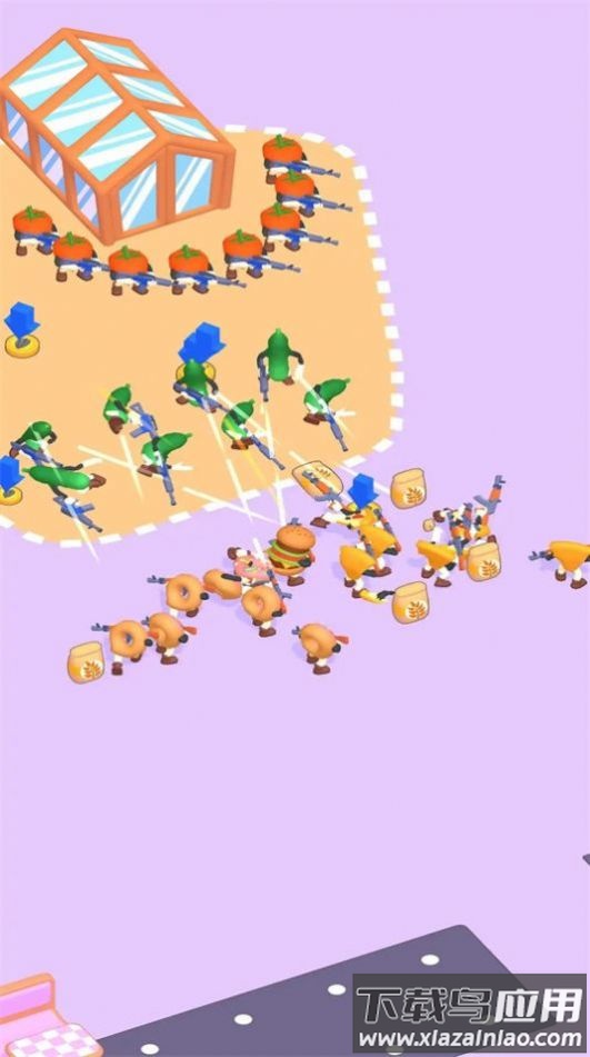 零食大战竞技场Junk Food Battle Arena最新版截图2