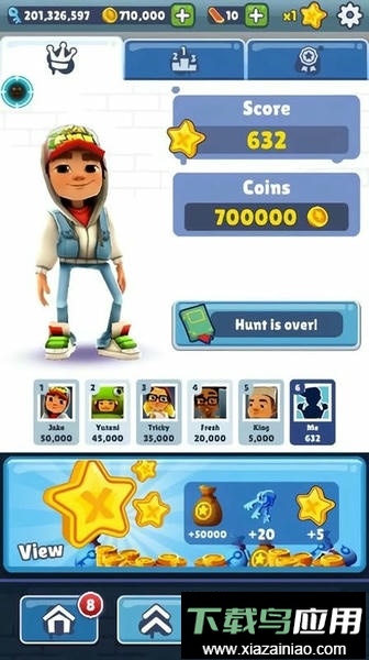 地铁跑酷黑侠内置菜单(Subway Surf)最新版截图1