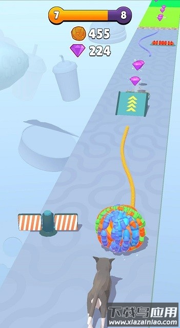 滚猫线球游戏下载(Cat Thread)最新版截图2