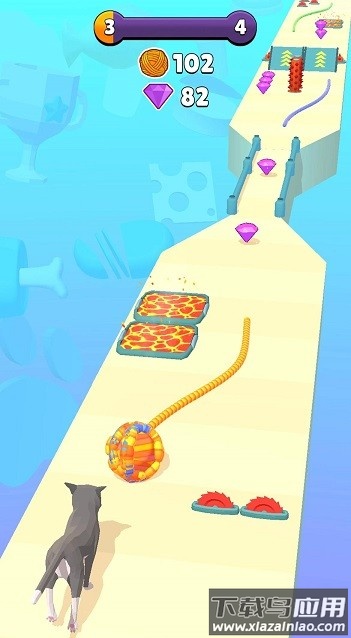 滚猫线球游戏下载(Cat Thread)最新版截图3