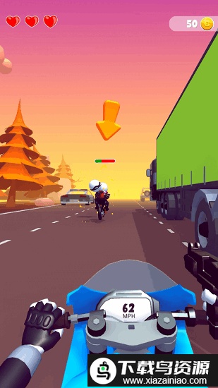 摩托车枪手游戏截图4