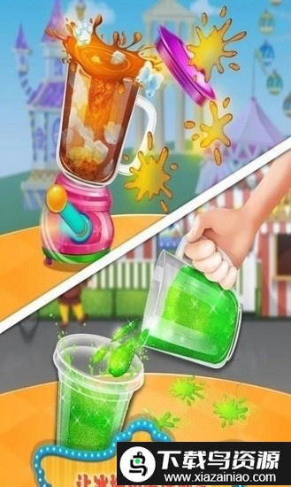 宝宝彩虹果汁店游戏截图2