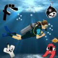 潜水模拟美人鱼游戏(Scuba Diver Sim Mermaid Game)