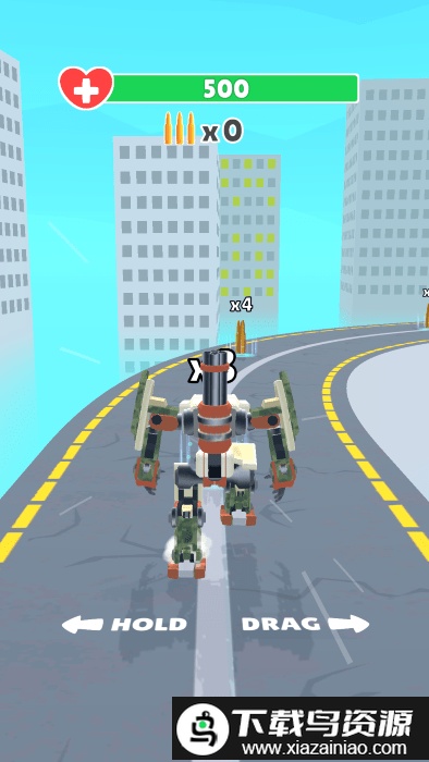机器人跑酷射击游戏最新版截图2