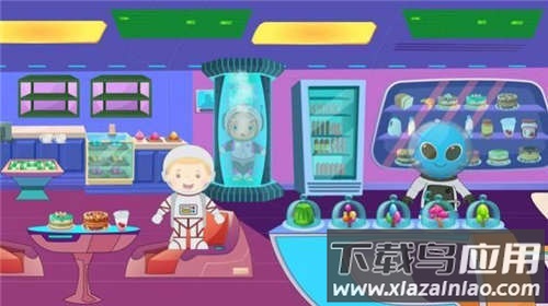 假装玩太空小镇Pretend Play Space Town最新版截图1