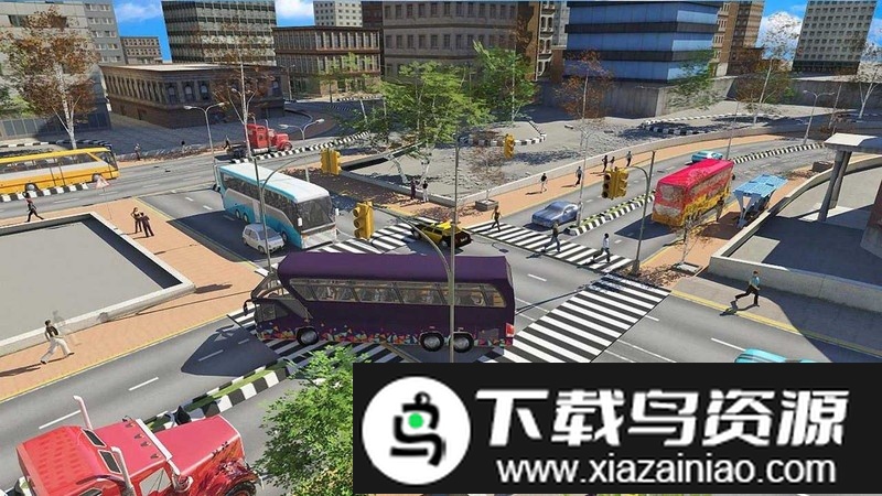 巴士模拟器公共交通游戏最新版截图2