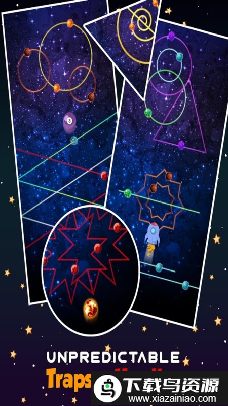 弹力太空球游戏最新版截图2