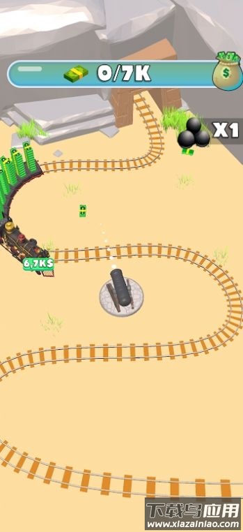 列车运行3D游戏(Train Run 3D)最新版截图3