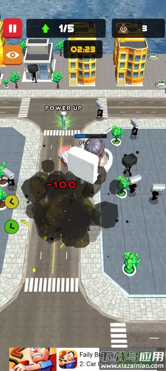 狂暴马桶人怪物粉碎最新版截图2