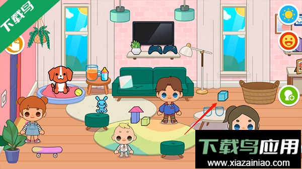 迷你家庭住宅游戏下载(Minni Home - Play Family)截图1