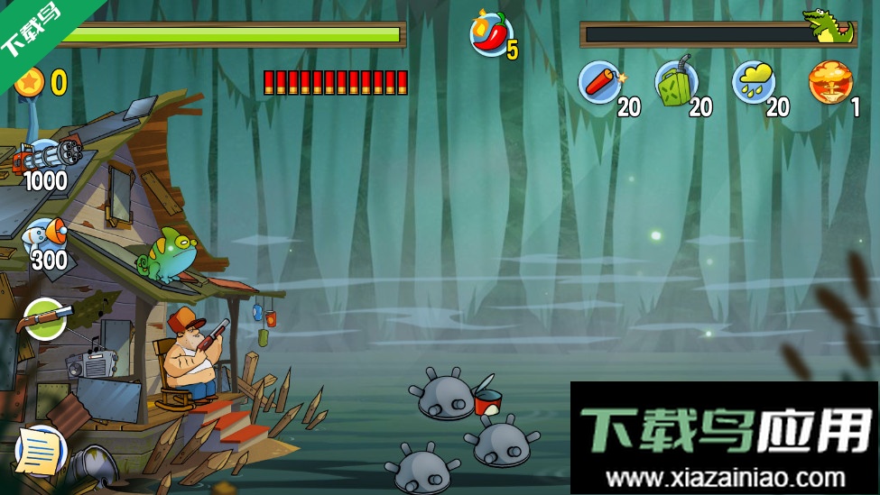 沼泽激战手游下载(Swamp Attack)截图