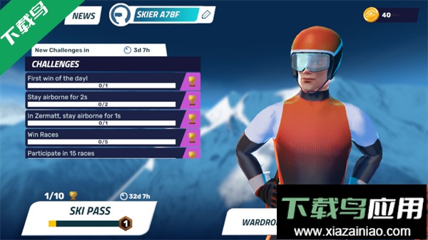 滑雪大挑战最新版下载(Ski Challenge)截图3