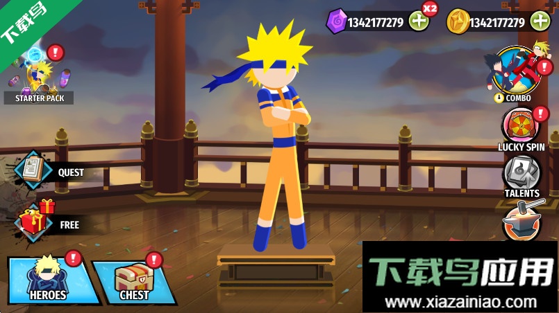 火柴人忍者大战游戏手机版下载最新版截图2