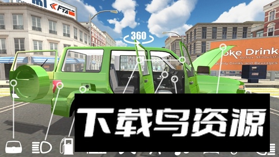 俄罗斯越野模拟驾驶游戏(Offroad Patriot)最新版截图3