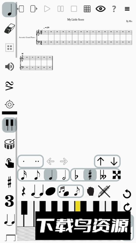 Cha五线谱打谱软件app手机版最新版截图1