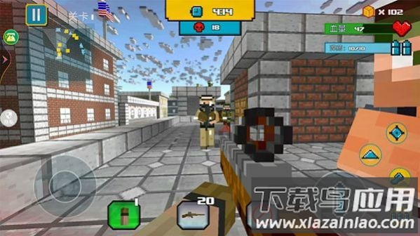 像素战地无尽射击游戏截图1