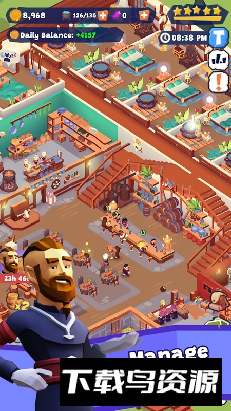 帝国旅馆大亨中文版(Idle Inn Empire)截图2