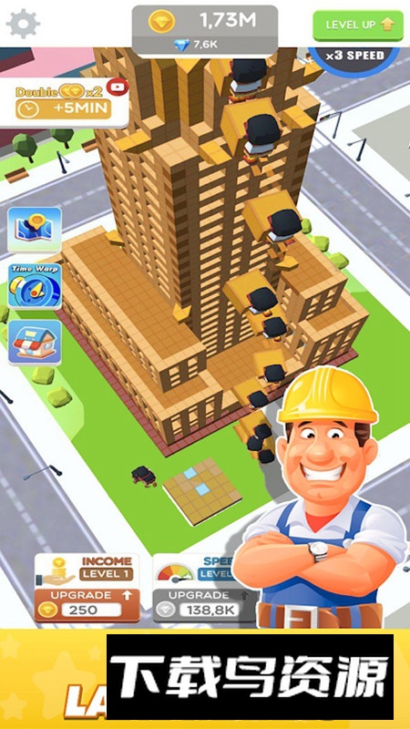 Idle Builder Clicker空闲建设者最新版截图1