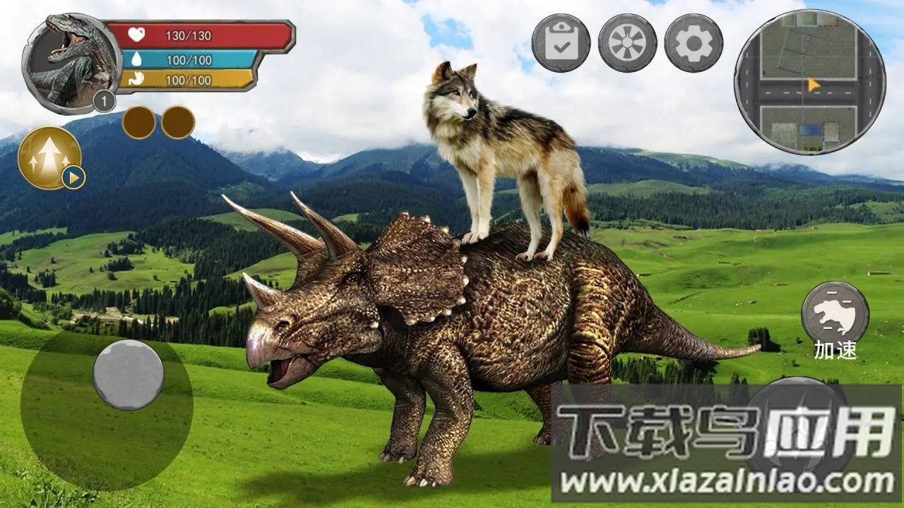 恐龙抗狼吞噬生存截图3