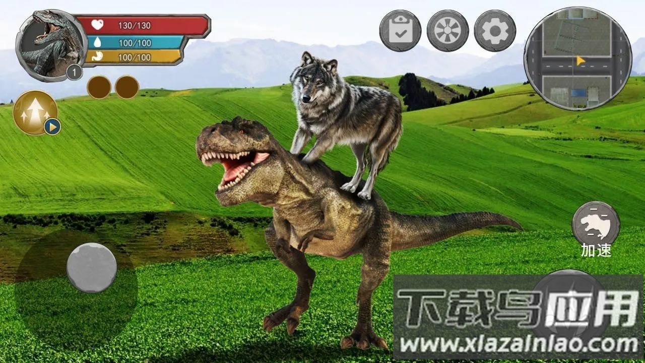 恐龙抗狼吞噬生存截图4