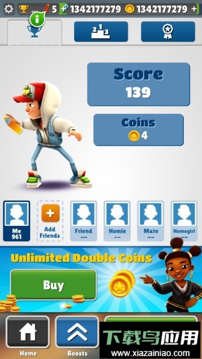 地铁跑酷小黑子(地铁黑子)截图2