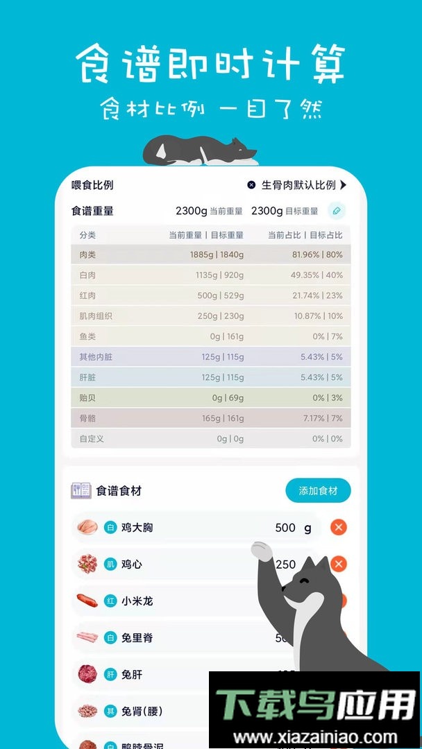 嗷呜猫狗食谱最新版本最新版截图1