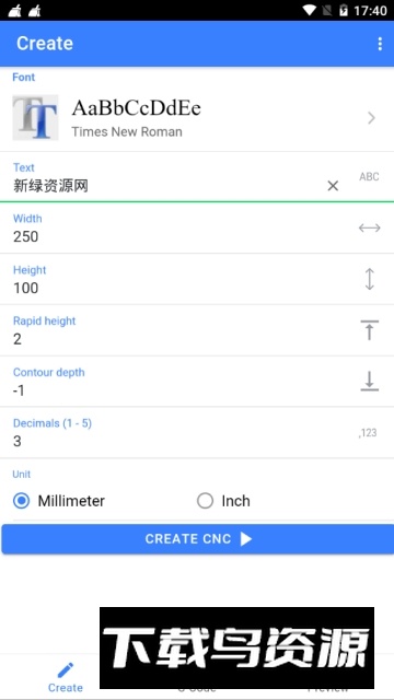 TextToCnc手机版雕刻字体软件安卓版最新版截图3