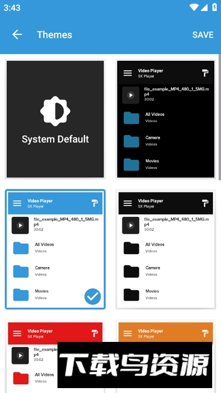 SX Player全格式高清视频播放器截图5