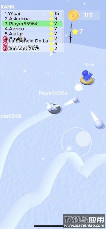 雪地战斗游戏下载(Snowball Fight.io)最新版截图2