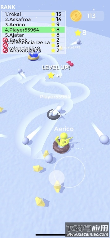 雪地战斗游戏下载(Snowball Fight.io)最新版截图3