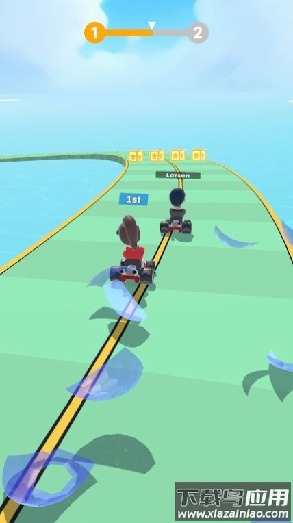 卡丁车竞速赛游戏(Kart Racer 3D)截图2