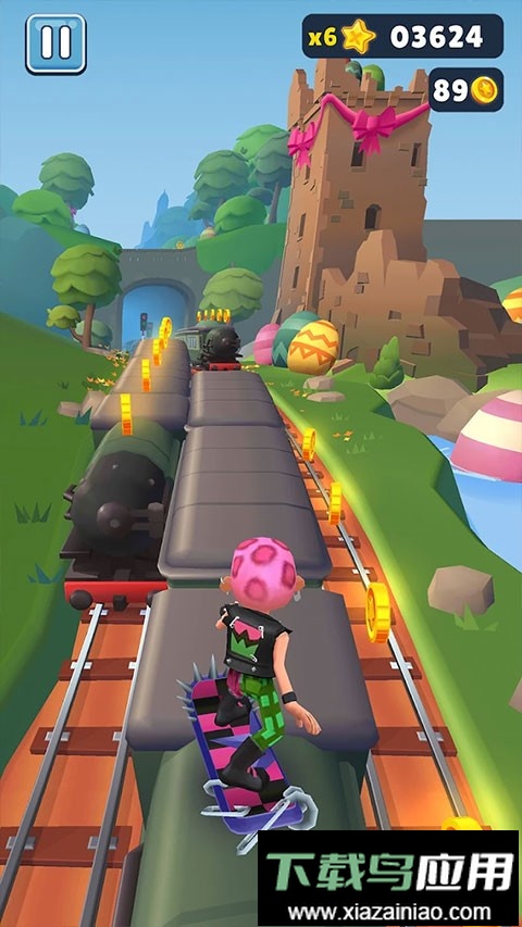 地铁跑酷爱丁堡正版(Subway Surf)最新版截图1