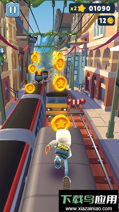 地铁跑酷爱丁堡正版(Subway Surf)最新版截图3