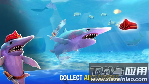 双头鲨游戏国际服(Double Head Shark Attack)最新版截图3