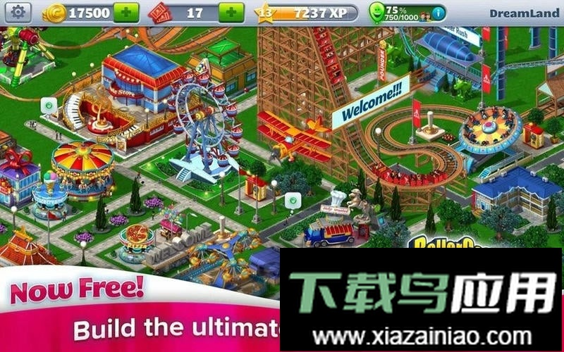过山车大亨4手机版(RollerCoaster Tycoon)最新版截图1