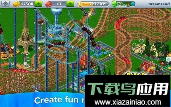 过山车大亨4手机版(RollerCoaster Tycoon)最新版截图2