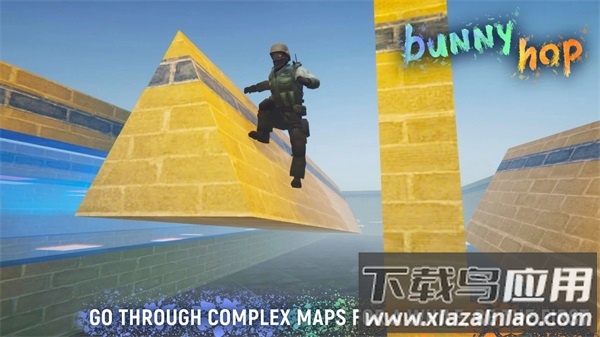 反恐精英闯迷宫BunnyHop: Bhop & Surf最新版截图2