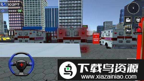 先锋救护车3d模拟游戏最新版截图3