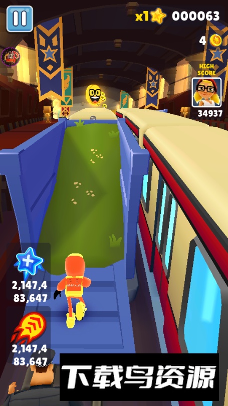 地铁跑酷modyolo菜单截图2