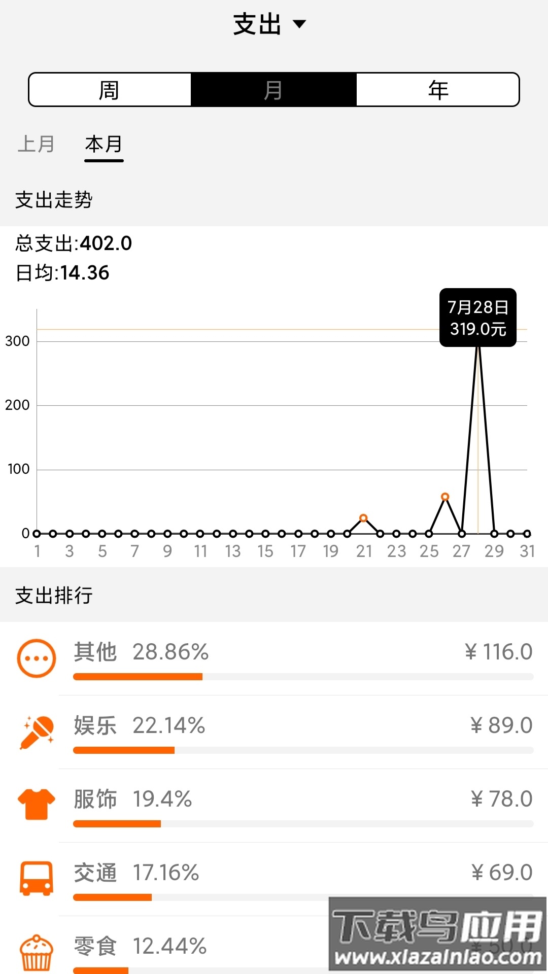 简单记账软件安卓版最新版截图2