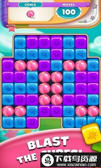 糖冲颜色匹配小游戏(Cartoon Crush)最新版截图2
