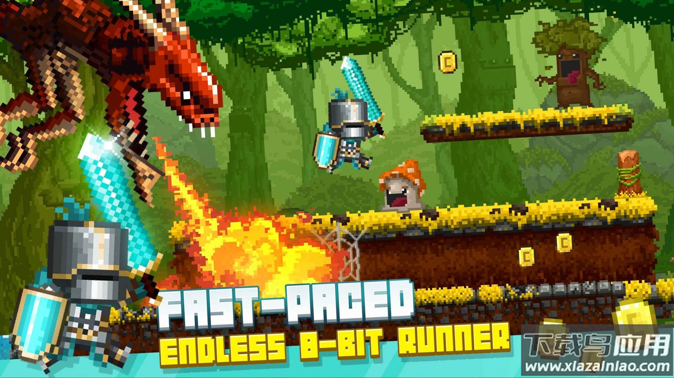 比特跑酷像素闪电Bit Heroes Runner游戏最新版截图2