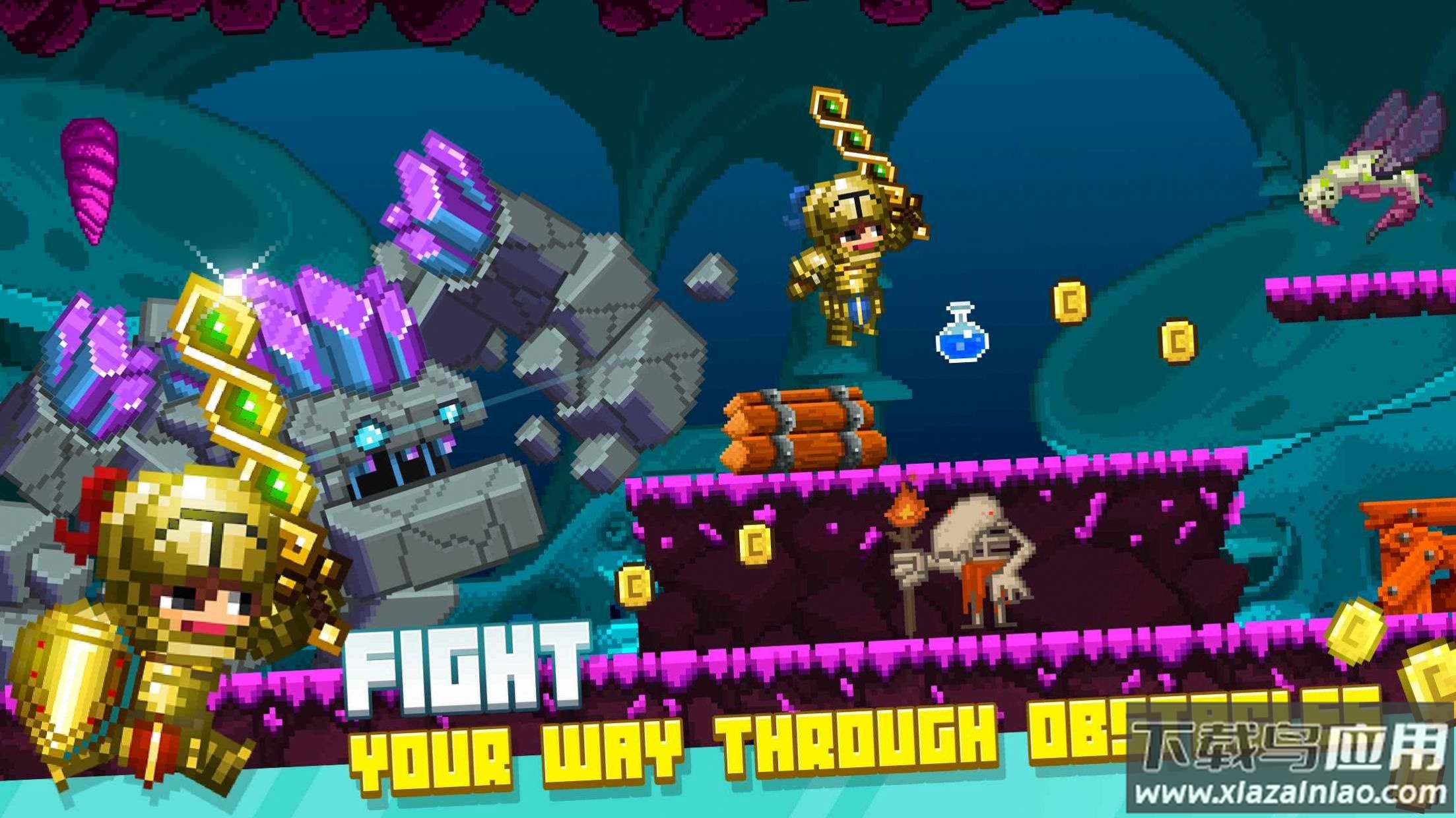 比特跑酷像素闪电Bit Heroes Runner游戏最新版截图4