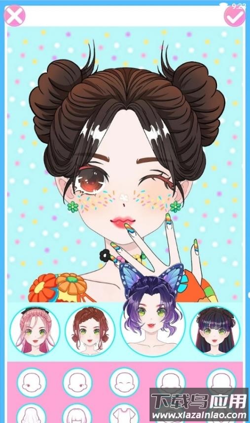 动漫娃娃头像制作游戏软件下载最新版截图3