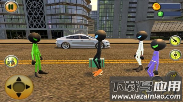 绿火柴人绳索英雄游戏下载安装最新版截图3