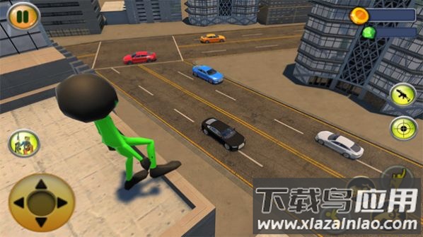 绿火柴人绳索英雄游戏下载安装最新版截图5