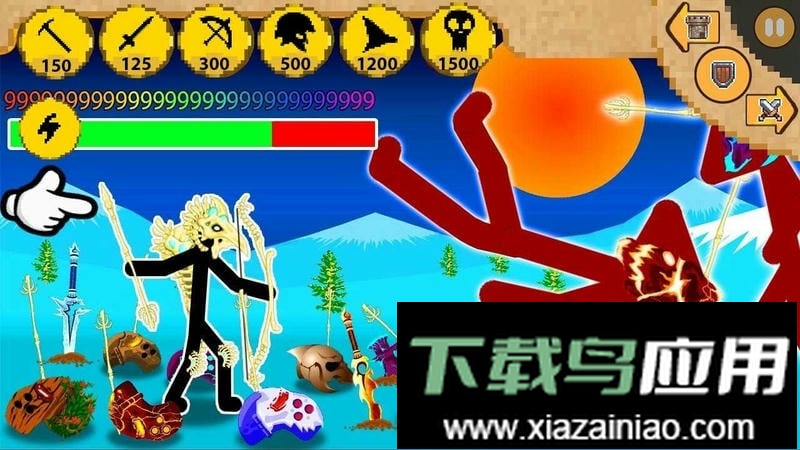 火柴人像素战斗中文版最新版截图3