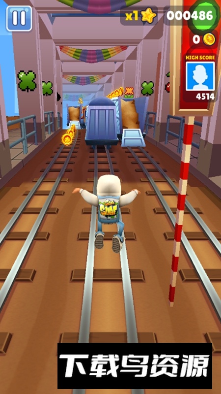 地铁跑酷火车骑士版本(Train Riders)截图3