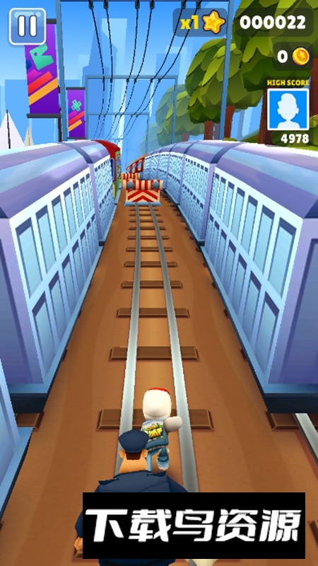 地铁跑酷火车骑士版本(Train Riders)截图4