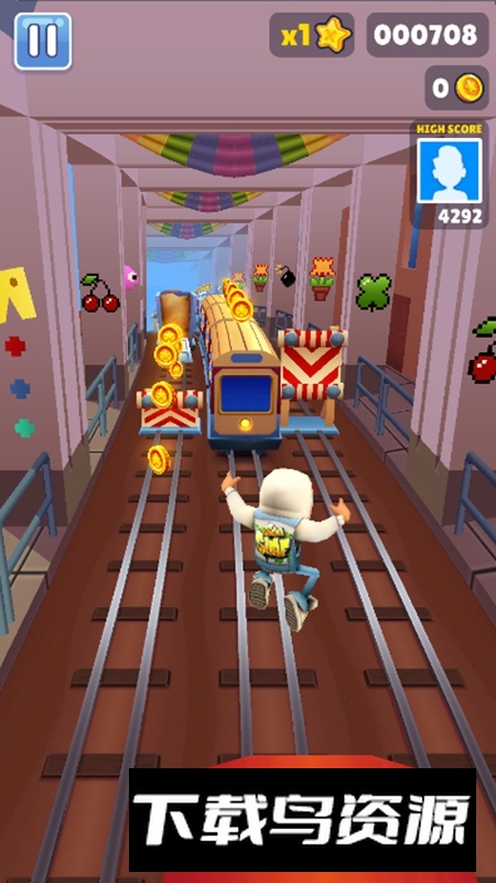 地铁跑酷火车骑士版本(Train Riders)截图5